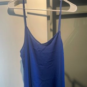 Topshop Blue Tank - PERFECT for the 4th of July!